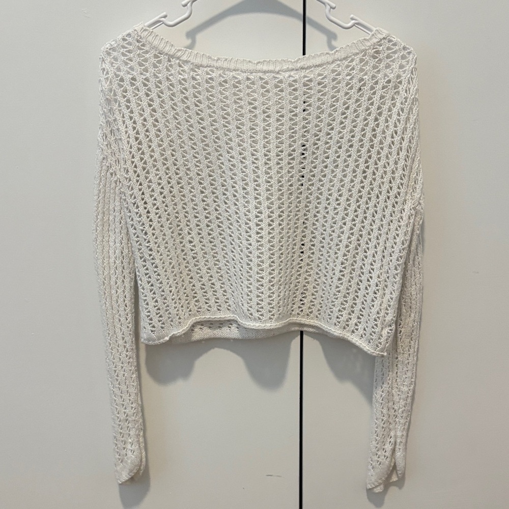 White Knit Sweater